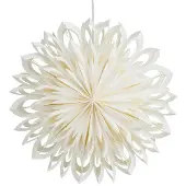 Watt & Veke Clara adventsstjerne Ø50 cm Hvid