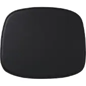 Normann Copenhagen Form stolehynde ultra leather Black 41599