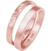 Elli Ring rosa guld