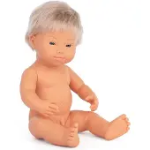 Miniland Rubio Down Syndrom Babydukke 38 Cm