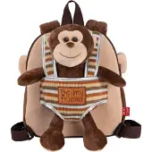 Perletti Monkey Max Plysdyr Rygsæk 25 Cm