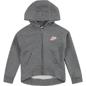Nike Kids Club Fleece High Low Sweatshirt Med Lynlås