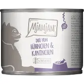 MjAMjAM Duo 6 x 200 g - Kylling & kanin med græskar