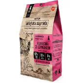 Wiejska zagroda Puppy lam med spinat - Økonomipakke: 2 x 9 kg