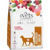 4vets naturlig vægtreduktion til katte - 1 kg