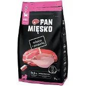 PAN MIĘSKO Veal With Quail Xs Hundefoder 9kg