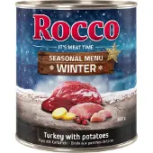 Rocco Vintermenu Okse med Kalkun og Kartofler - 6 x 800 g