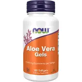 Now , Aloe Vera Gels, 100 Softgels (50 mg per Softgel)