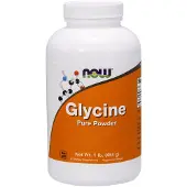 Now , Glycine, Pure Powder, 1 lb (454 g)