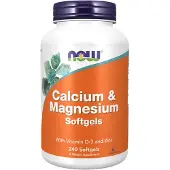 Now , Kalcium & Magnesium, 240 Softgels