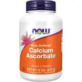Now , Rent, Bufferet Calcium Ascorbat, Vitamin C Poudre, 8 oz (227 g)