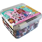 Hama Maxi Perler - 900 stk. + 1 Plade - Gabby's Dollhouse - - OneSize - Perler
