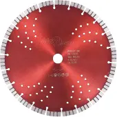 vidaXL Turbo diamantklinge med huller, stål, 300 mm