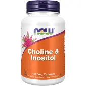 Now Choline & Inositol 100 Vegansk kapsler
