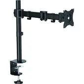 Logilink - Monteringssæt - justerbar arm - for LCD display - solidt koldpresset stål - skærmstørrelse: 13-27 - skrivebordsmonterbar