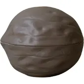 DBKD Walnut skål med låg Dust