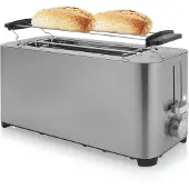 Princess 142402, 4 skive(r), Rustfrit stål, Knapper, Dreje, 1400 W, 230 V, 50 - 60 Hz