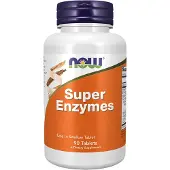 Now , Super Enzymer, 90 Tabletter