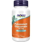 Now , Kaliumglukonat, 99 mg, 100 tabletter