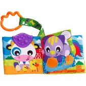Playgro Stofbog - A Day at the Farm - - OneSize - Stofbog