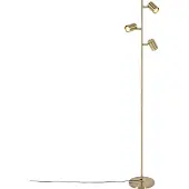 QAZQA Moderne gulvlampe bronze 3-lys - Jeana
