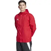 Adidas Jakke All Weather Entrada 22 - Rød/Hvid, størrelse X-Large