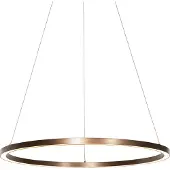 QAZQA Pendellampe bronze 80 cm inkl. LED 3-trins dæmpbar - Girello