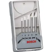 Bosch FLISEBORSÆT 4-10MM 5 STK CYL-9