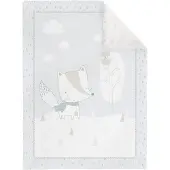 Kikkaboo Sherpa Little Fox Tæppe 80/110 Cm