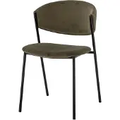 Bloomingville Marlo Spisebordsstol, Grøn, Genanvendt Polyester