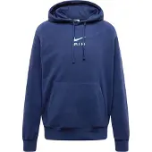Nike Air Hættetrøje NSW Fleece - Navy, størrelse Small