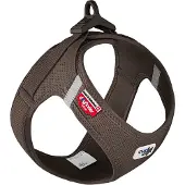 Curli Vest Harness Clasp Air-Mesh - Brun - XXXS