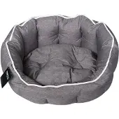 Dogman Buddy Hundeseng Oval Grå XL 90cm