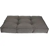 Dogman Dyna Classy Memory Foam Pet Bed Grey XXL 110x70x12cm