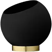 AYTM Globe urtepotte Ø30 cm Black