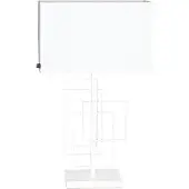 By Rydens Paragon bordlampe 69 cm Mat hvid