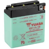 Yuasa 6n11a-1b-dc Agm-batteri