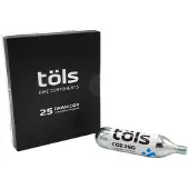 Tols Co2-patron 25g 5 Enheder