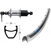 Winora Exal Xp-19 Qr Shimano Acera T3000 Baghjul