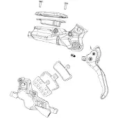 Sram Hinge Code/g2/guide/level/elixir/db Klemme