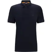 BOSS Slim-fit poloshirt i bomuld med stræk og logomærke