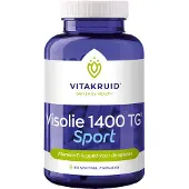Vitakruid Fiskeolie 1400 TG Sport med D3 - 90 stk.