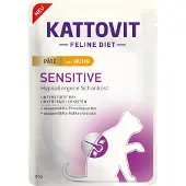 Kattovit Økonomipakke Sensitive Paté 30 x 85 g - med kylling