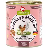 Granatapet Liebling's Mahlzeit 6 x 800 g - Lam & Kyllingehjerter