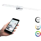 Eglo CONNECT.Z TABIANO SMART væglampe krom M/FARVER(RGB) OG TUNABLE WHITE