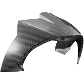 LS2 Ff805 Carbon Fim Hjelmens Bagspoiler