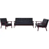 vidaXL 2-Personers Sofa Kunstlæder - 1-personers 2-personers 3-personers