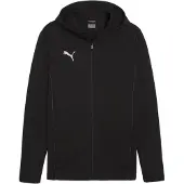 Puma Sportssweatjakke 'Team Final' sort / hvid