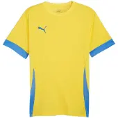 Puma Trænings T-Shirt teamGOAL - Gul/Blå, størrelse XX-Large
