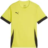 Puma Trænings T-Shirt teamGOAL - Gul/Sort Børn, størrelse 152 cm